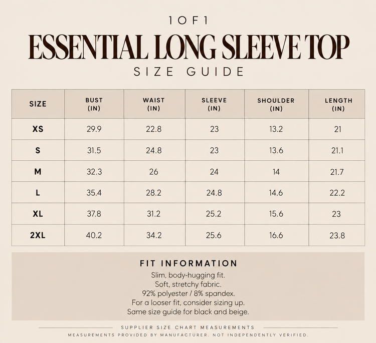 Size Guide