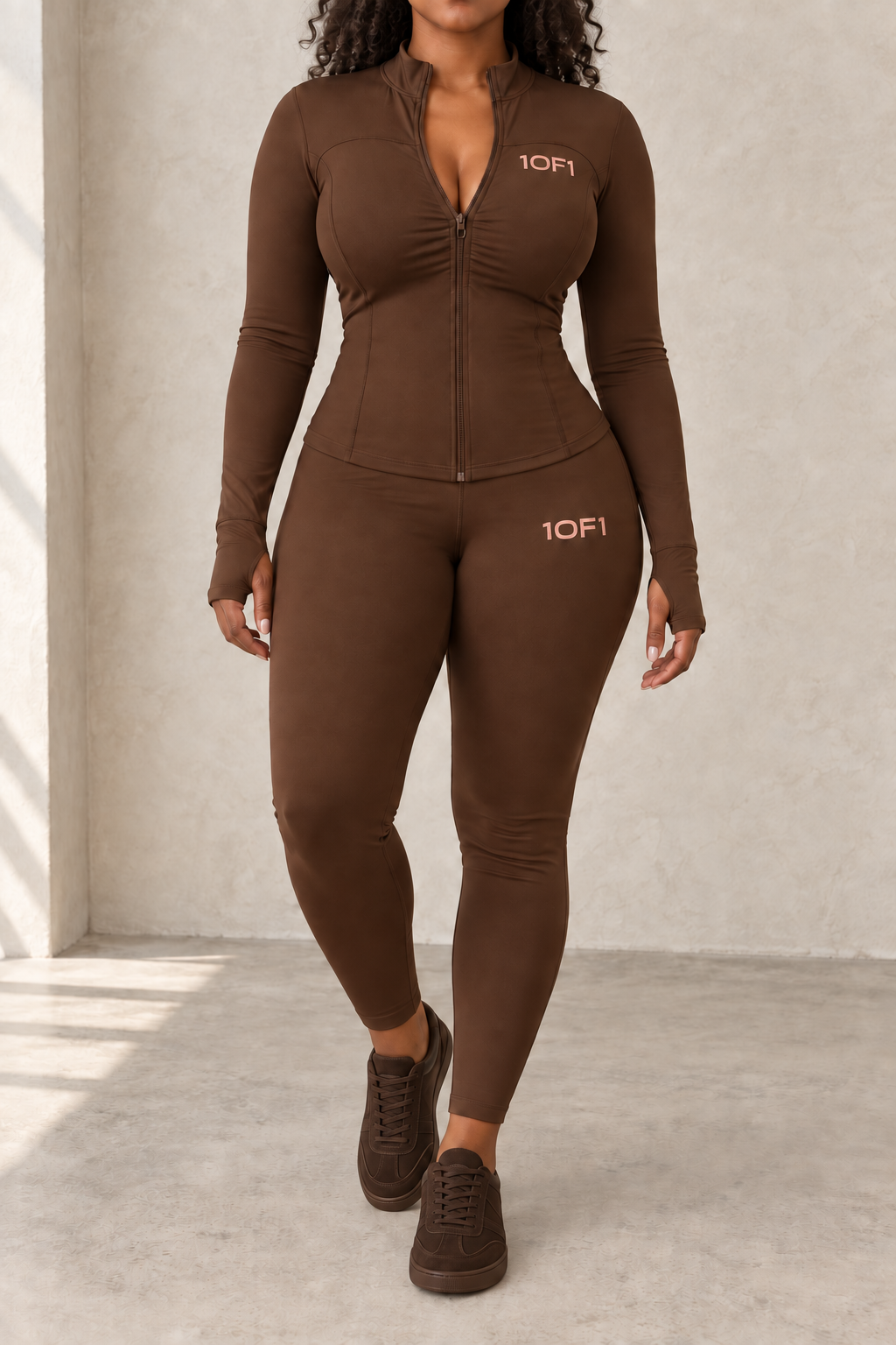 NO.3 Performance Zip/Leggings Set
